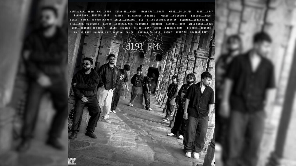 Cover art/ Track List for Seedhe Maut's DL91
