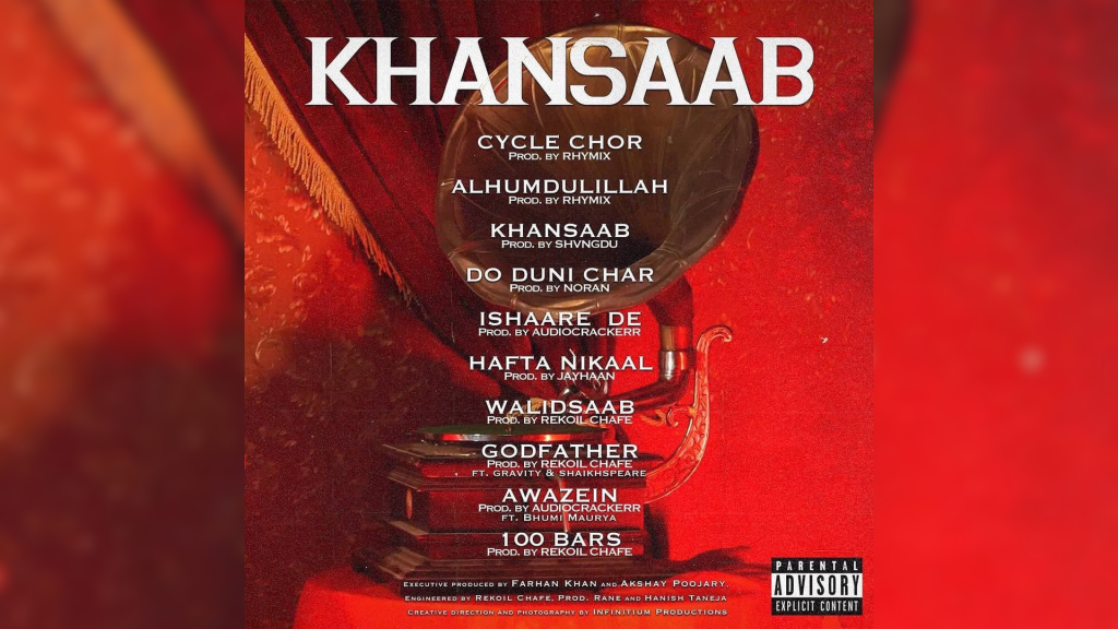 Khansaab Album Tracklist