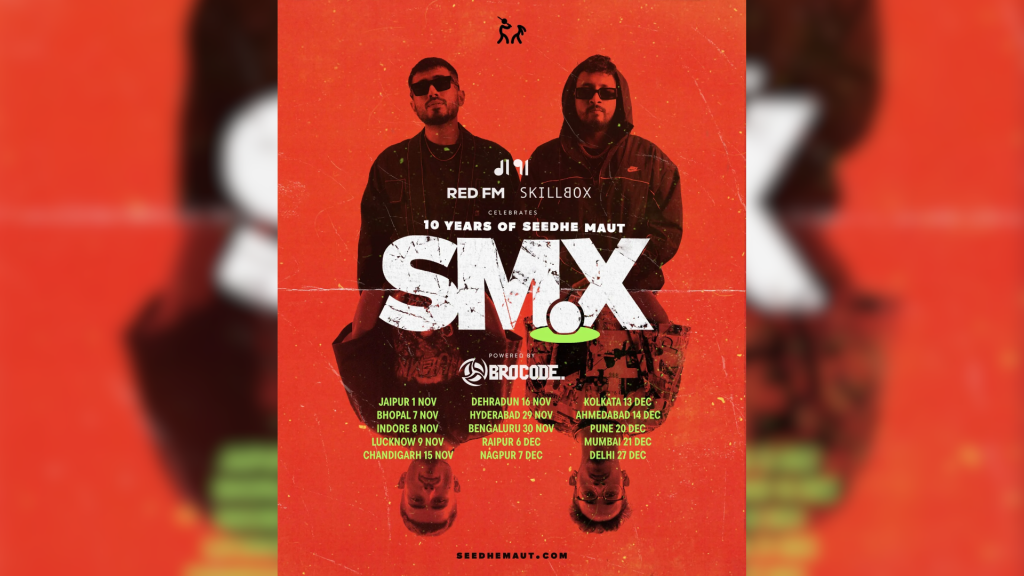 Official seedhe maut SMX tour poster